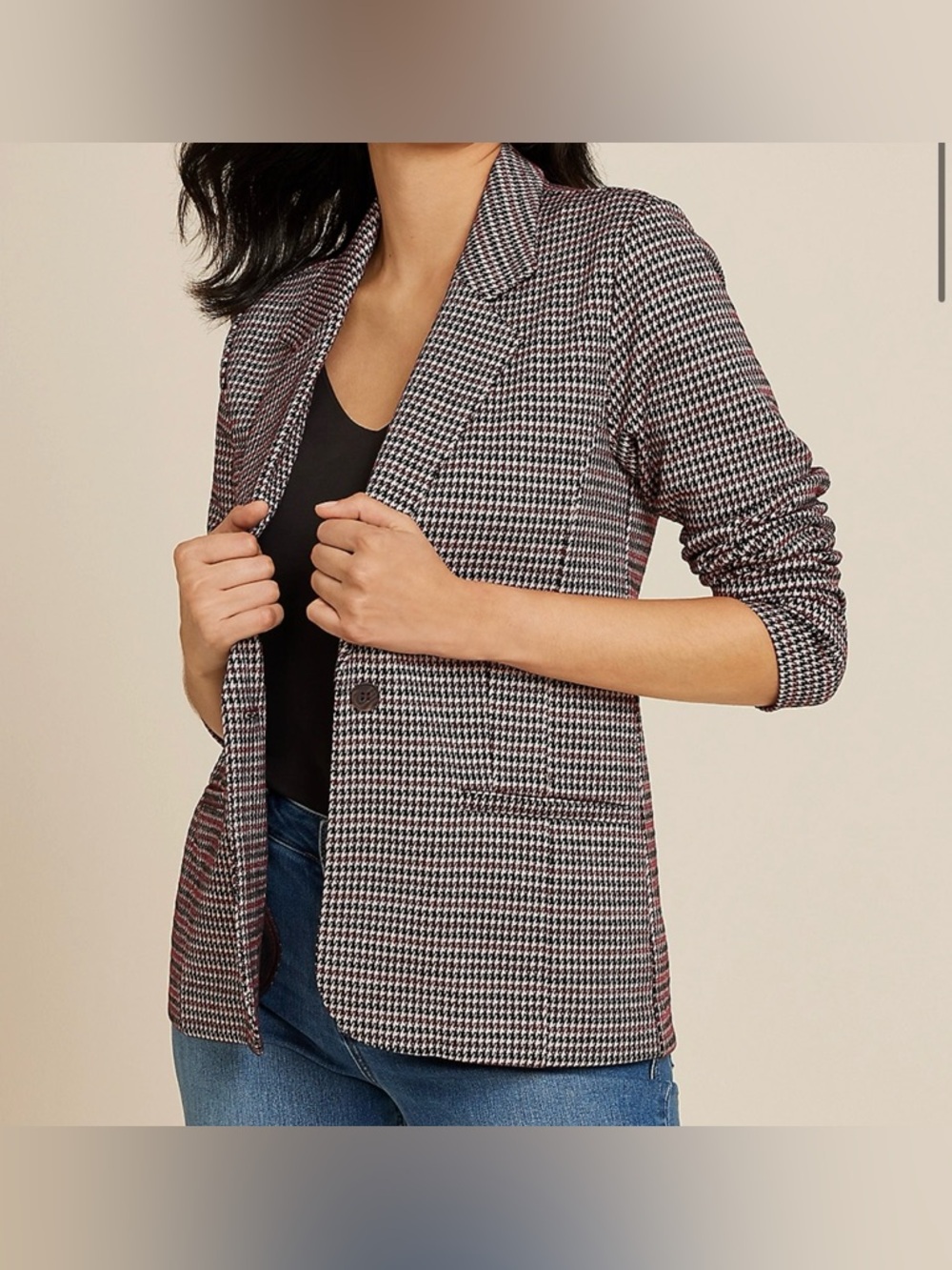 Houndstooth XL Maurice’s Blazer